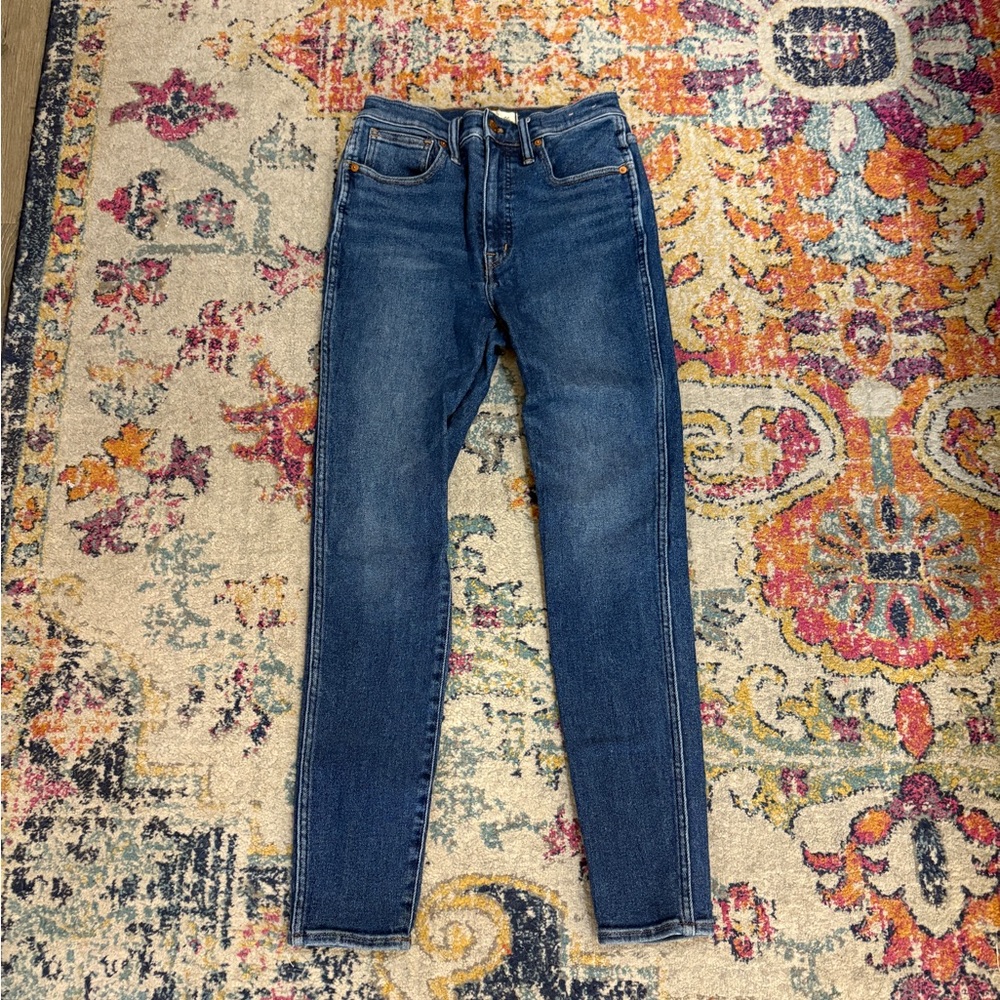 Madewell High Rise Women Jeans - Dark Blue